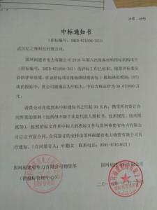 國網(wǎng)中標(biāo)